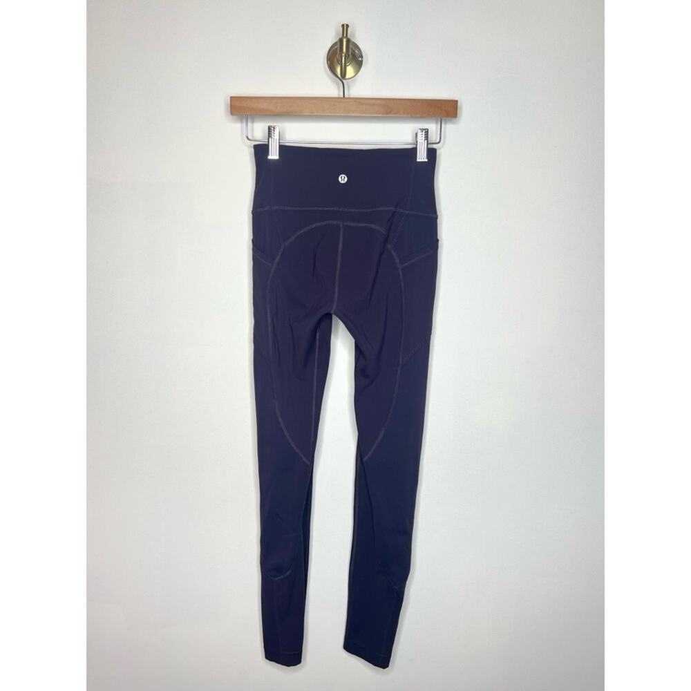 Lululemon Purple Pocket Leggings